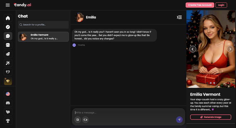 Erschaffe deine eigene KI-Freundin in Candy AI