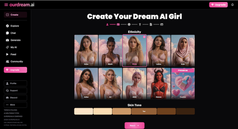 Allgemeine Merkmale – Herkunft, Alter, Hautfarbe